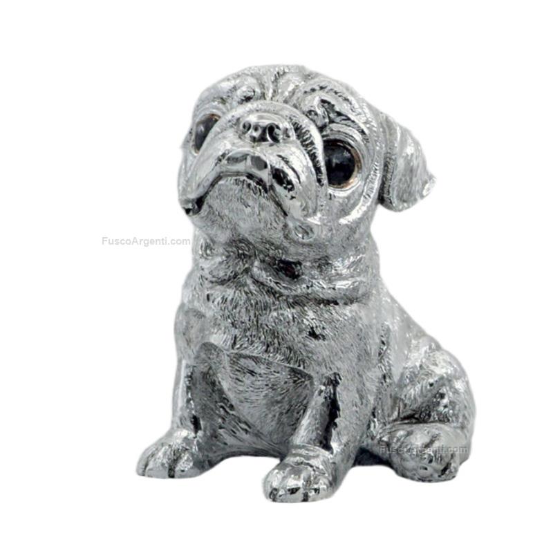 italian gift pug sculpture