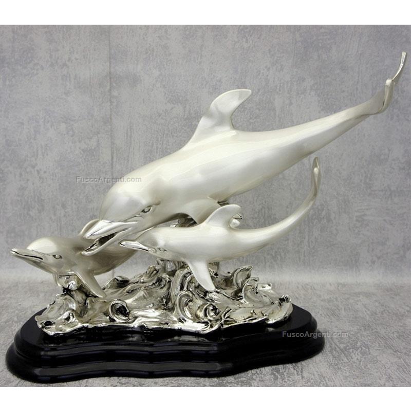 italian gift three dolphins