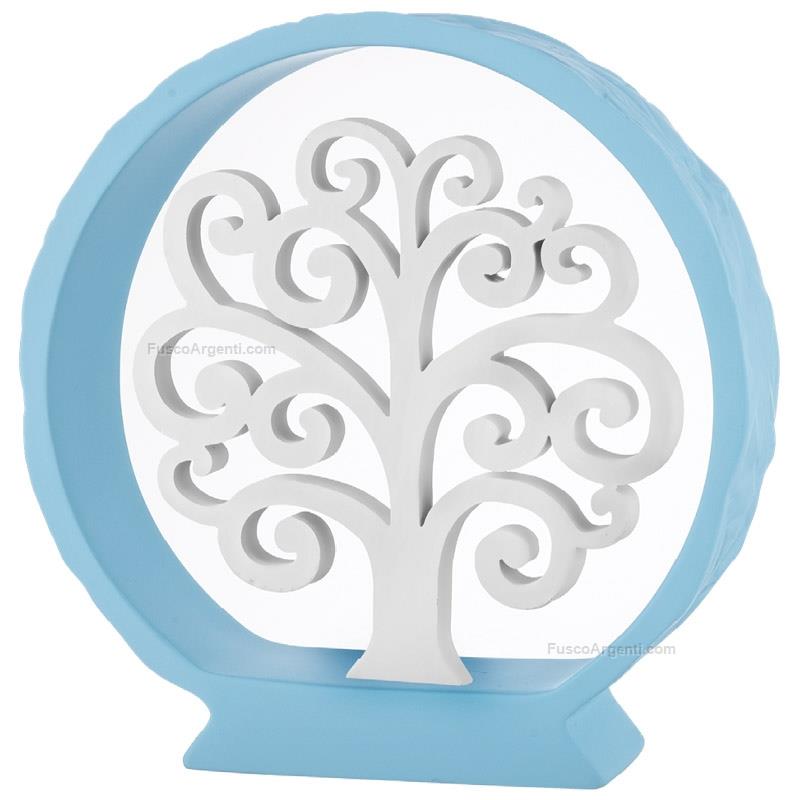 moda argenti tree of life with light blue base