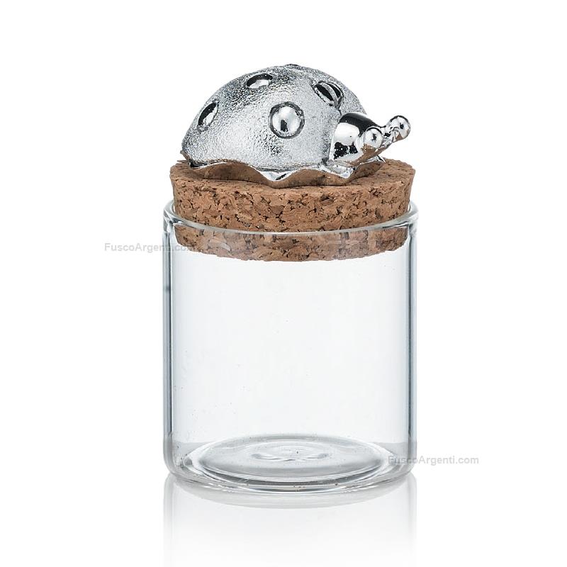 moda argenti small glass jar