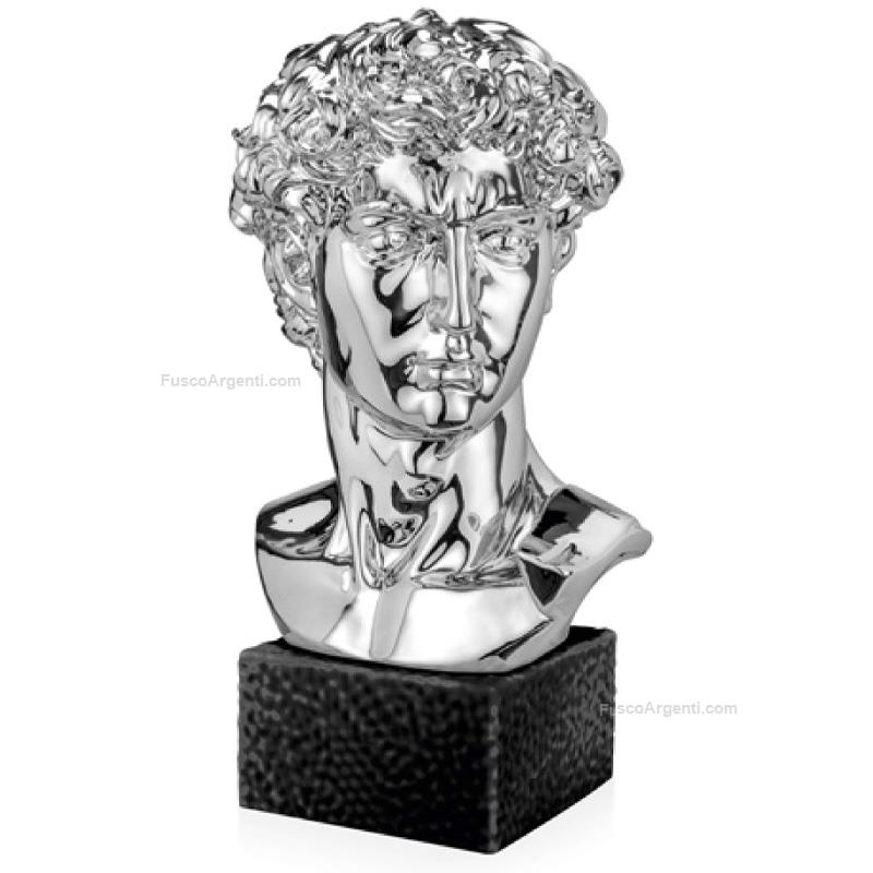 moda argenti silver bust david