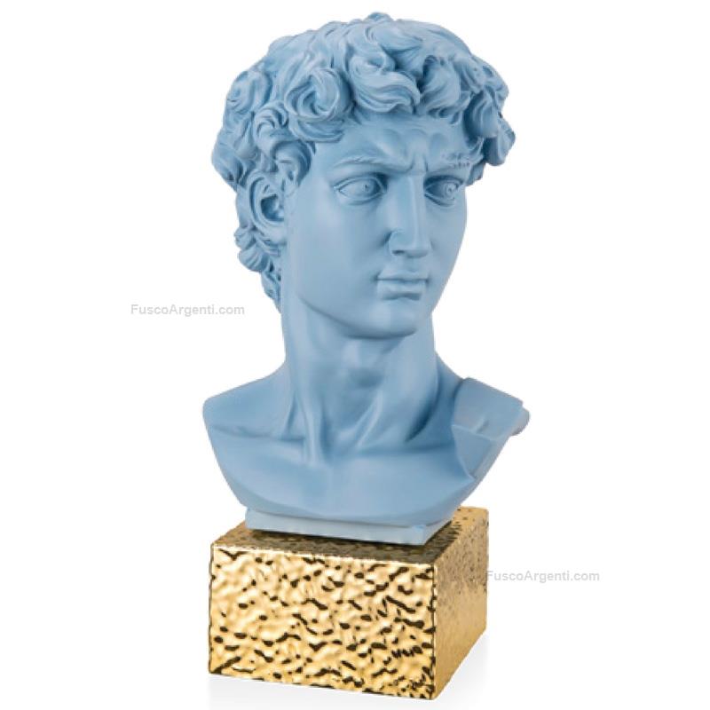 moda argenti powder blue bust david