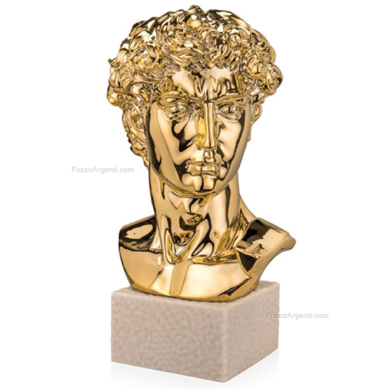 moda argenti golden bust david