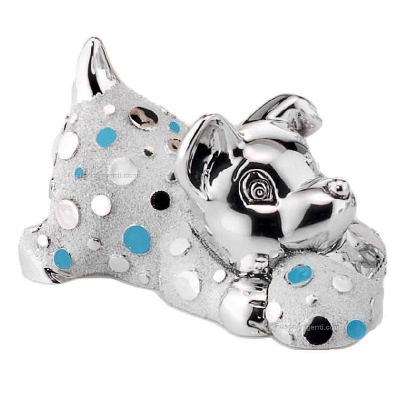 moda argenti cagnolino in argento