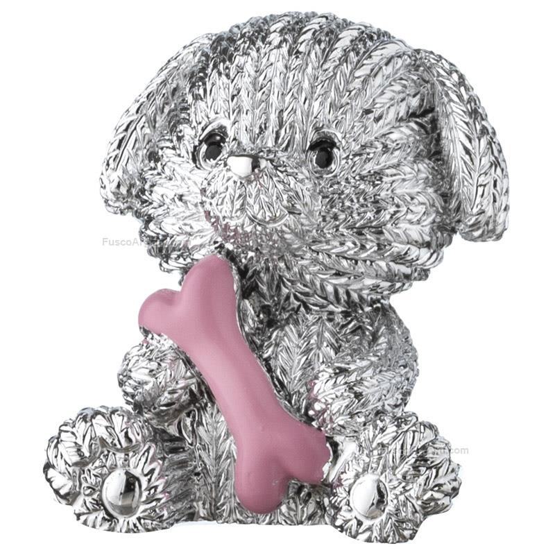 moda argenti silver puppy dog