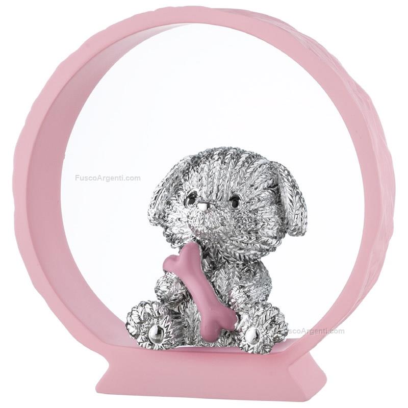 moda argenti doggie on pink base