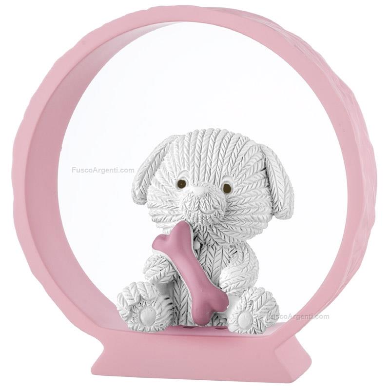moda argenti doggie on pink base