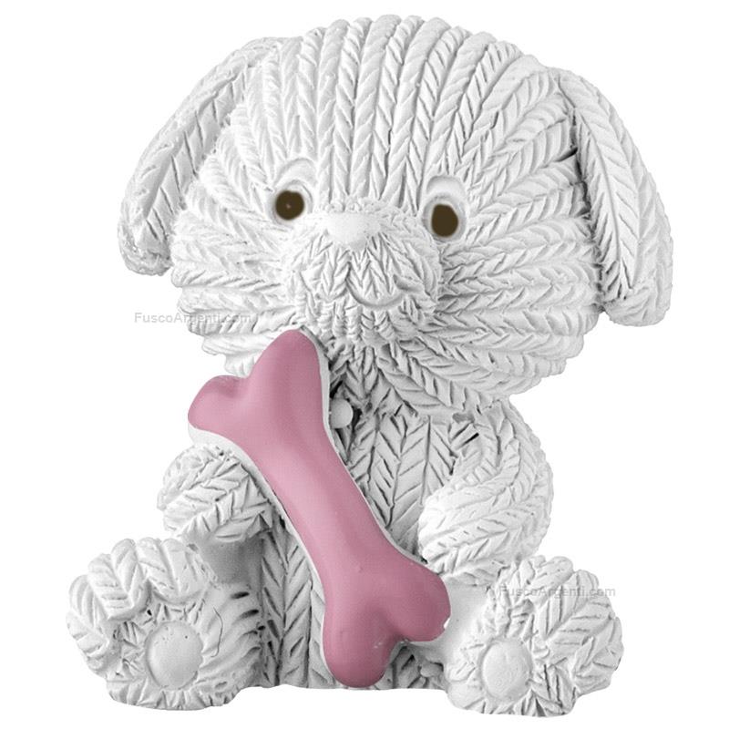 moda argenti white puppy dog