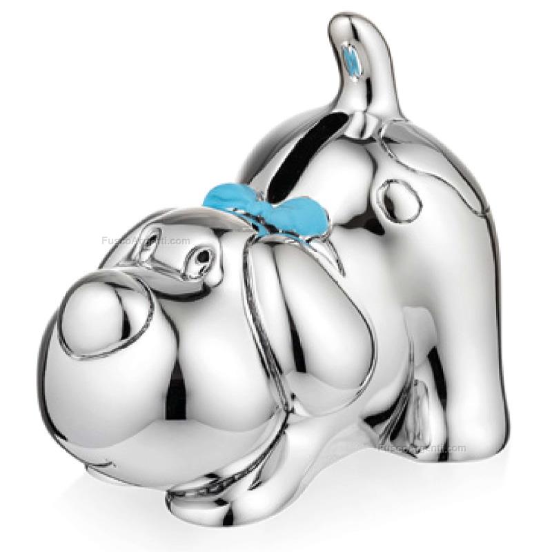moda argenti puppy coin bank