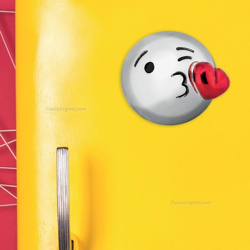 moda argenti emoji magnet blowing kiss