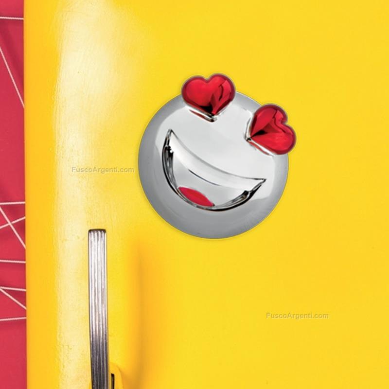 moda argenti emoji magnet heart eyes