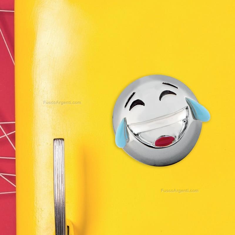 moda argenti emoji magnet laughing tears