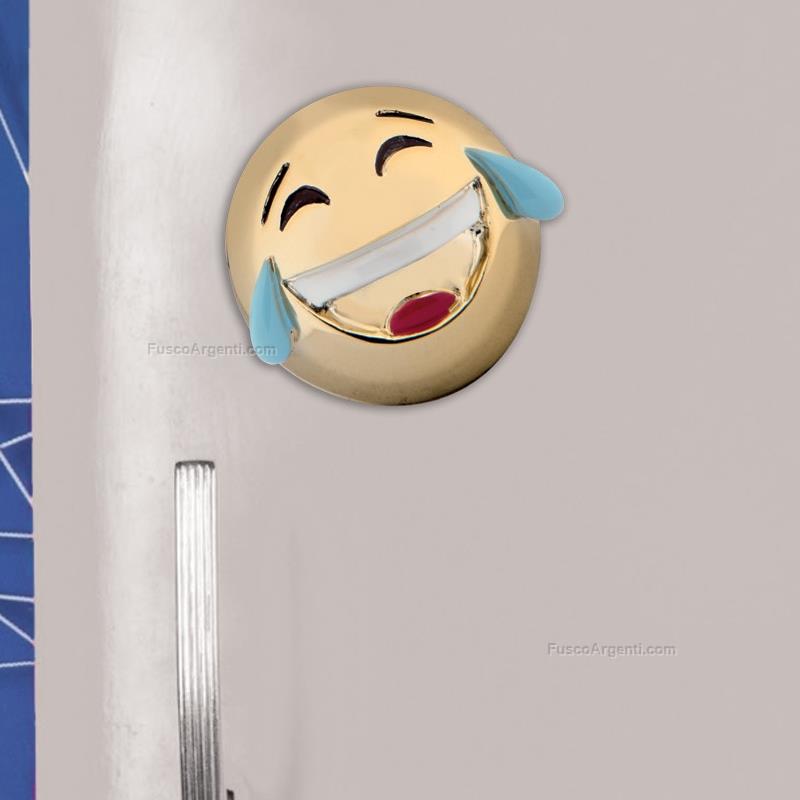 moda argenti emoji magnet laughing tears