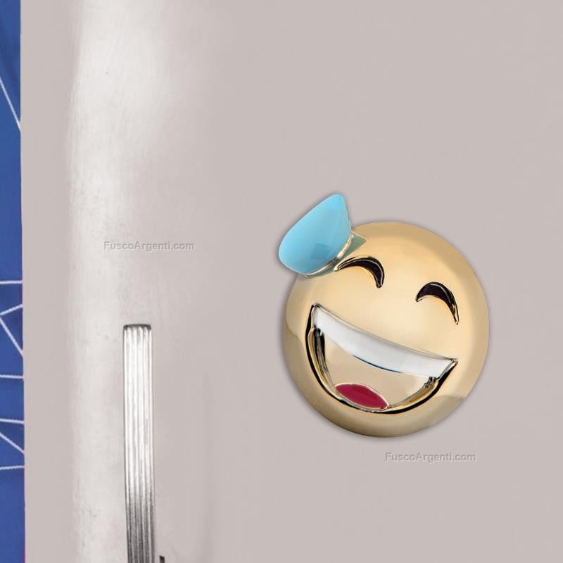 moda argenti calamita emoji smile sudore freddo