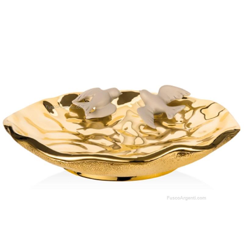 moda argenti centerpiece with doves