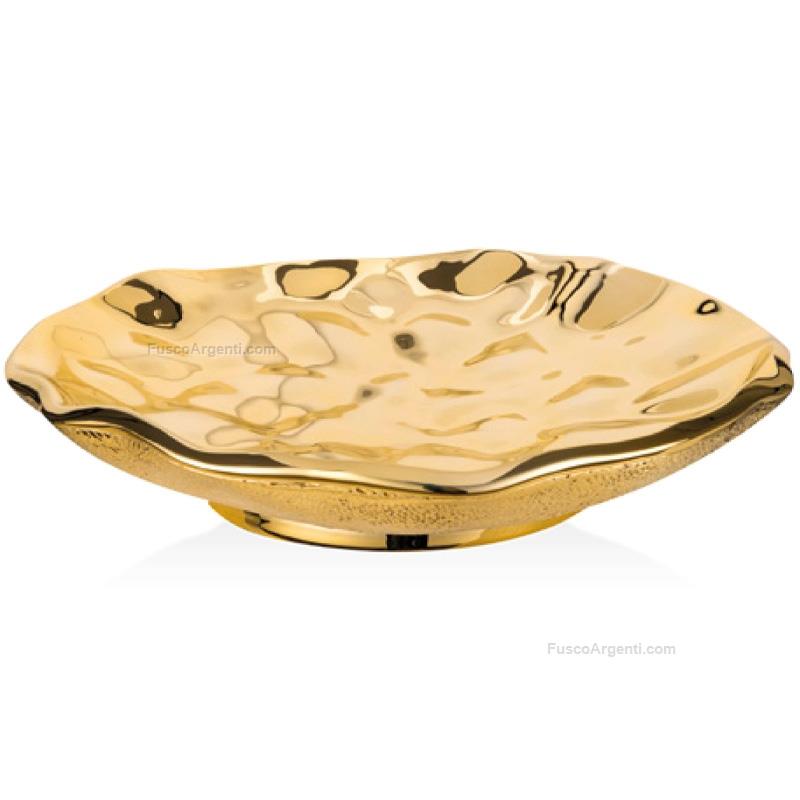 moda argenti golden coated centerpiece