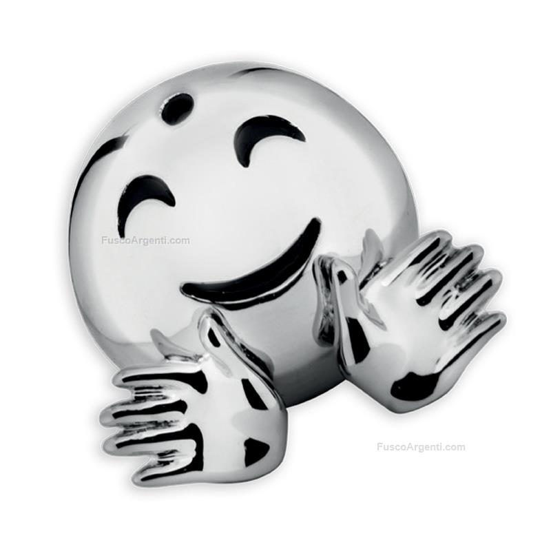 moda argenti emoji pendant hugging face