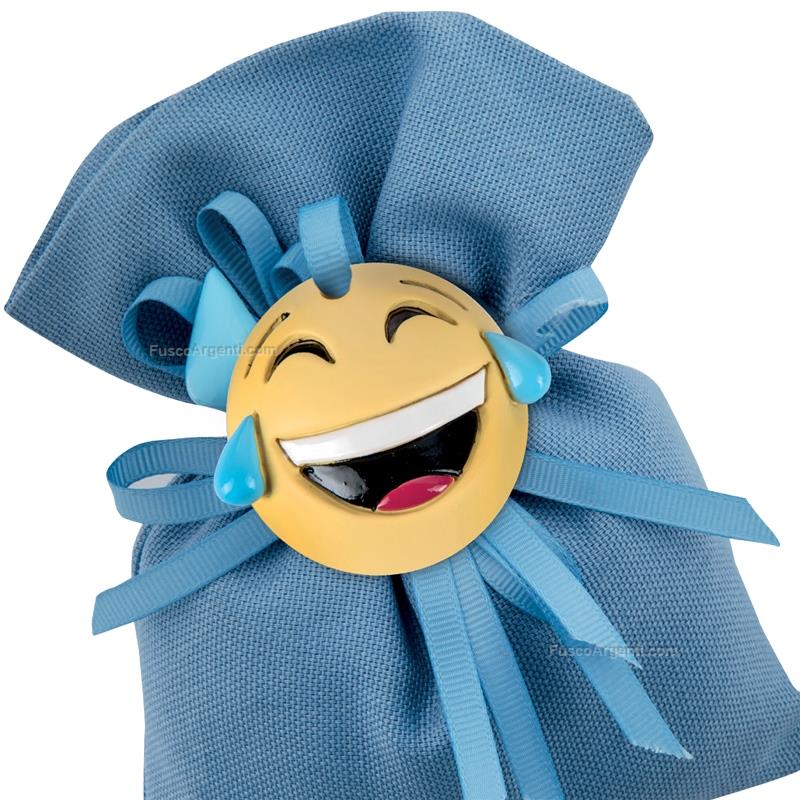 moda argenti emoji pendant laughing tears