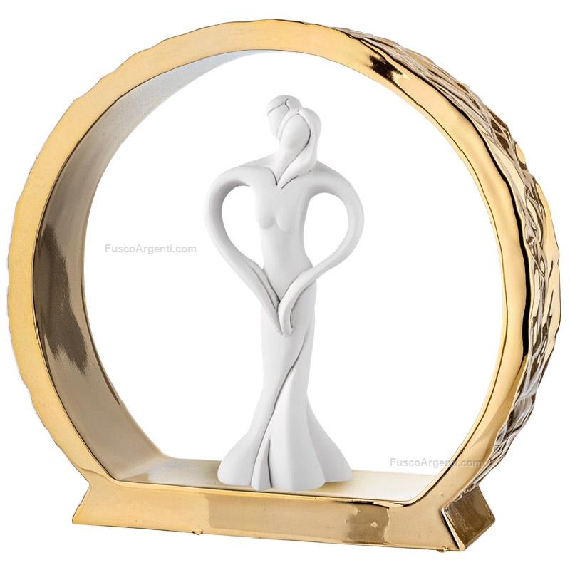 moda argenti hugging couple golden base