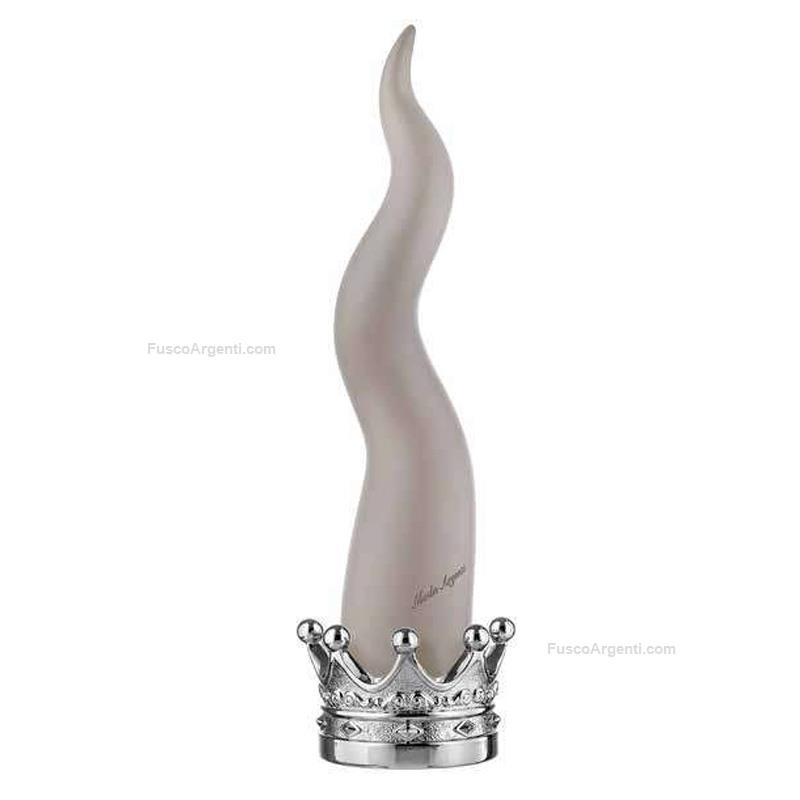 moda argenti lucky horn with silver base