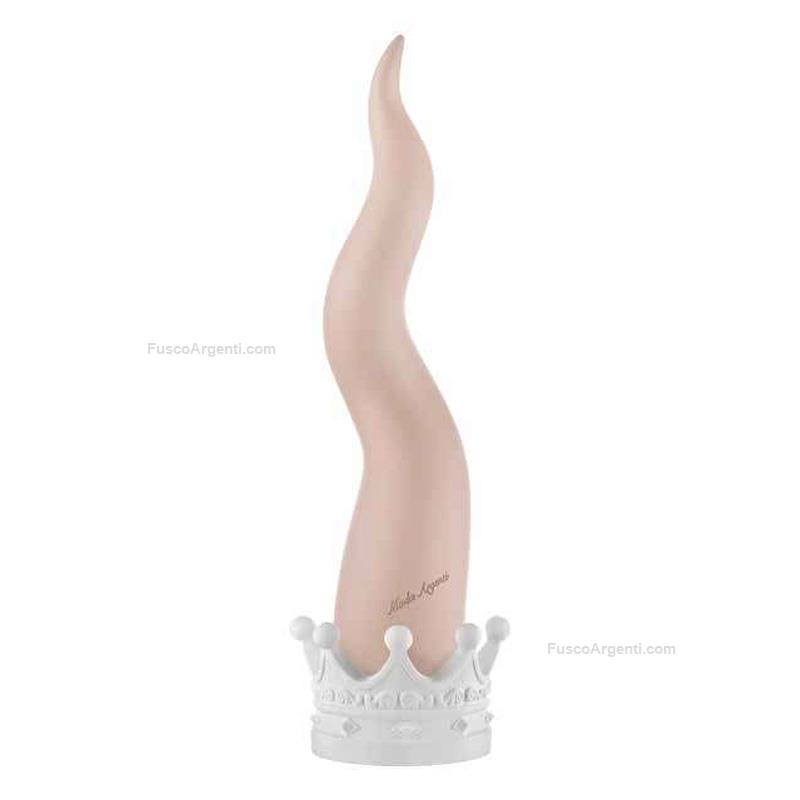 moda argenti lucky horn with white base