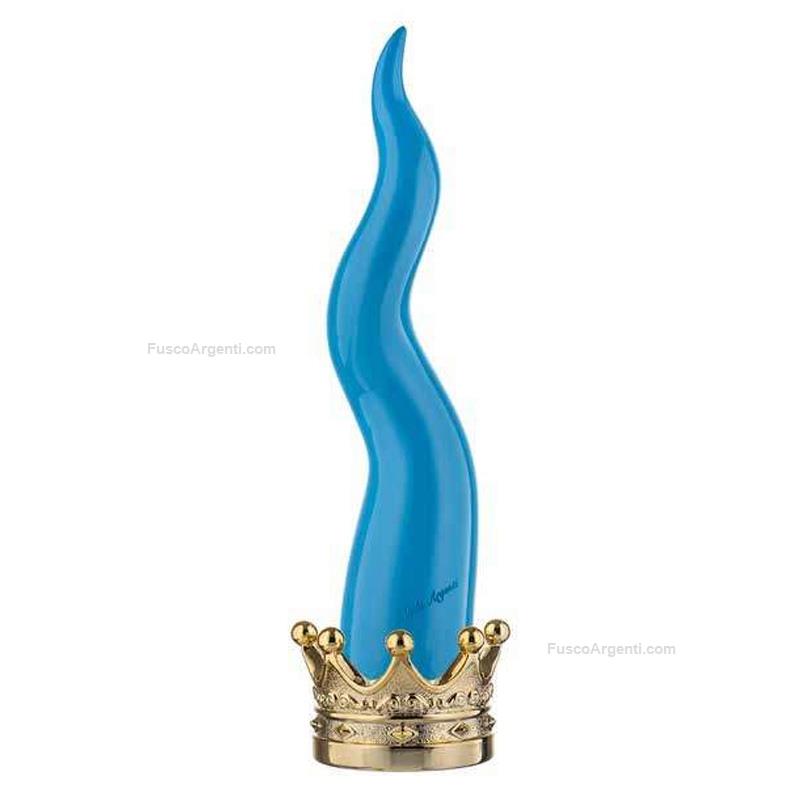 moda argenti lucky horn with golden base