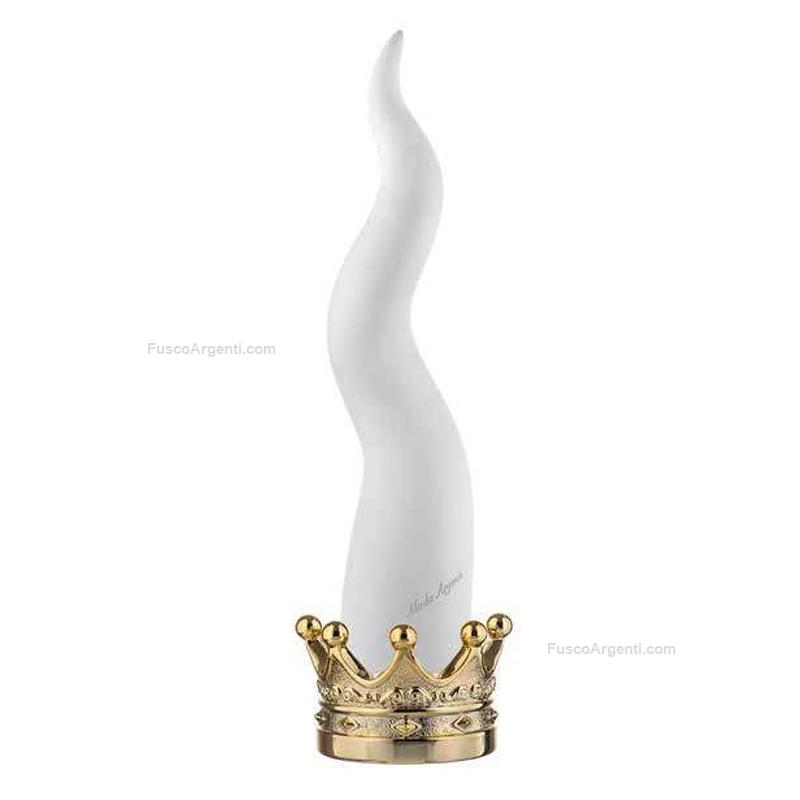 moda argenti lucky horn with golden base