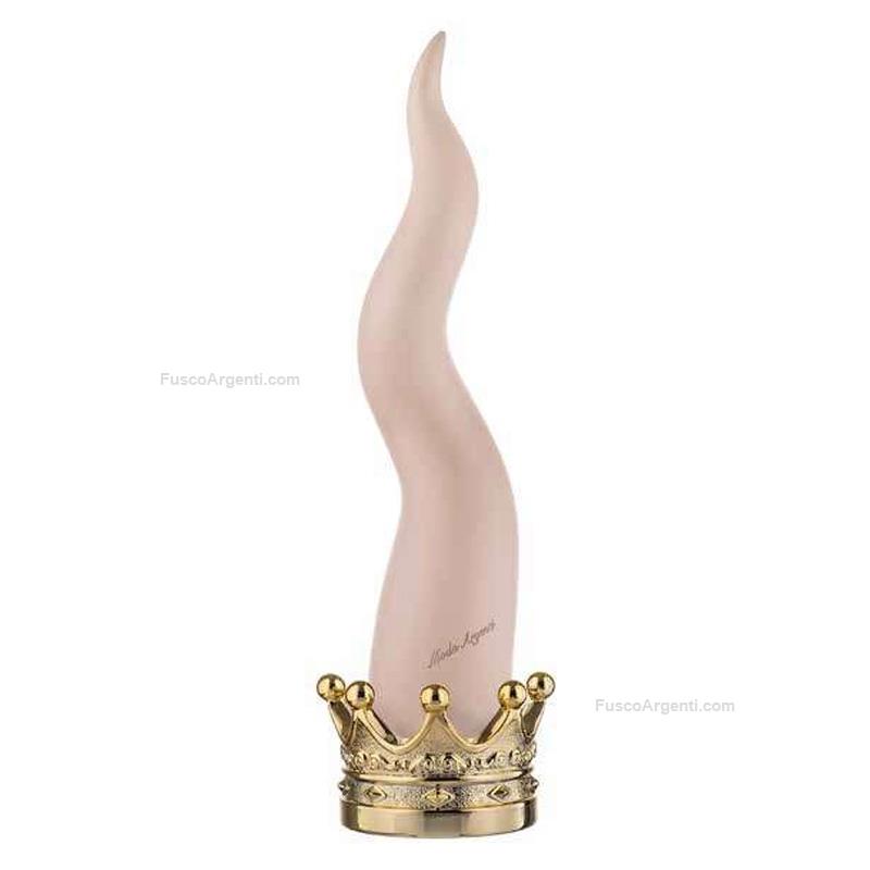moda argenti lucky horn with golden base