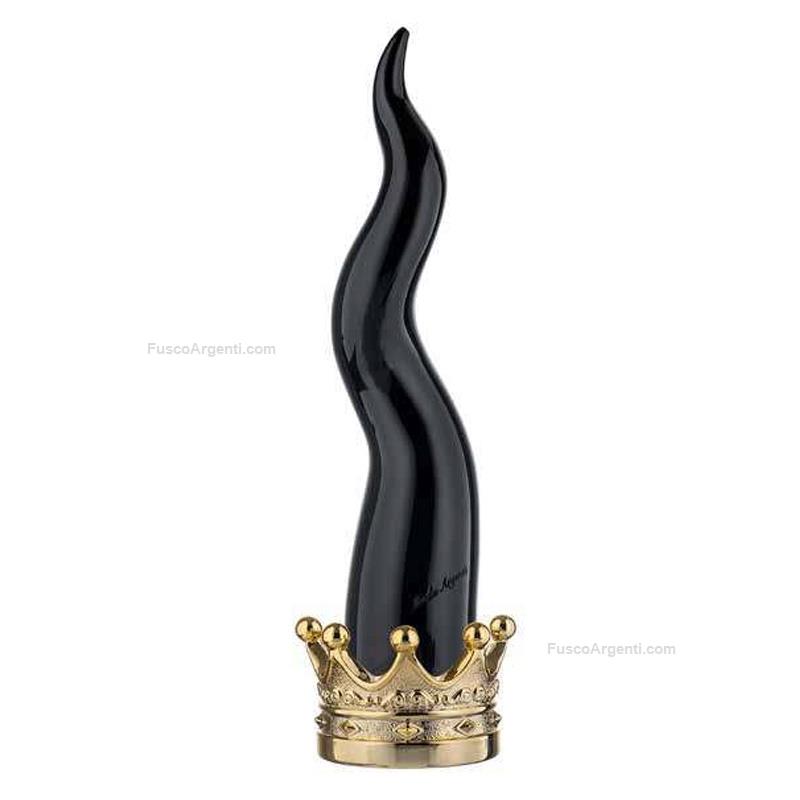 moda argenti lucky horn with golden base
