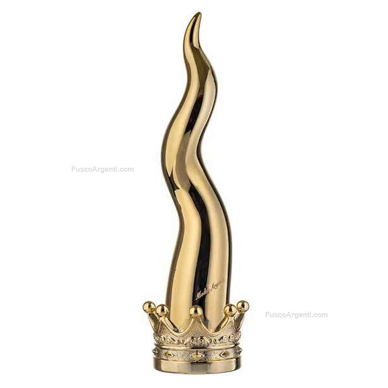 moda argenti lucky horn with golden base