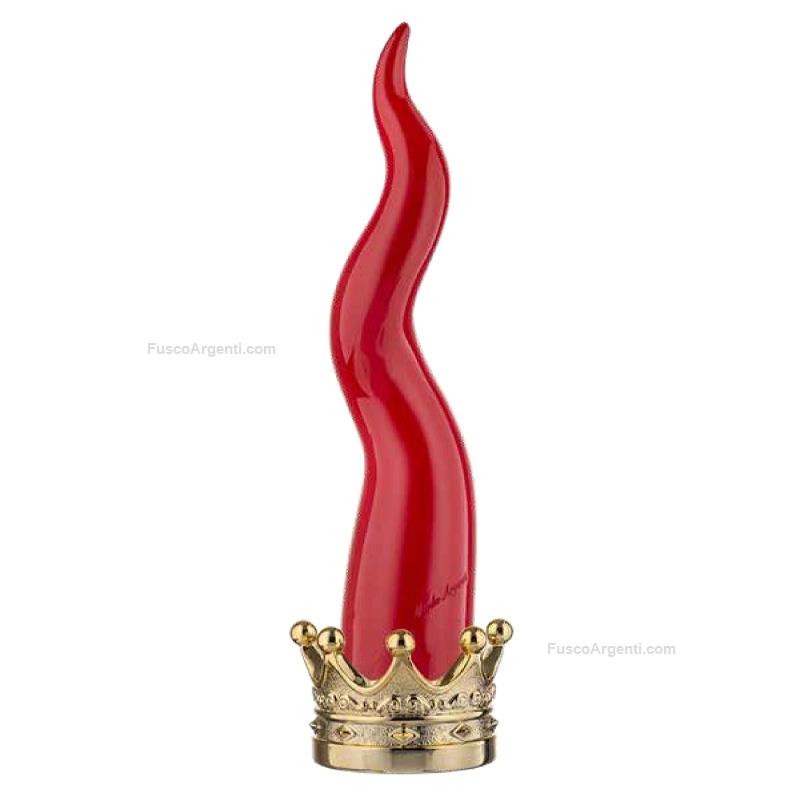 moda argenti lucky horn with golden base