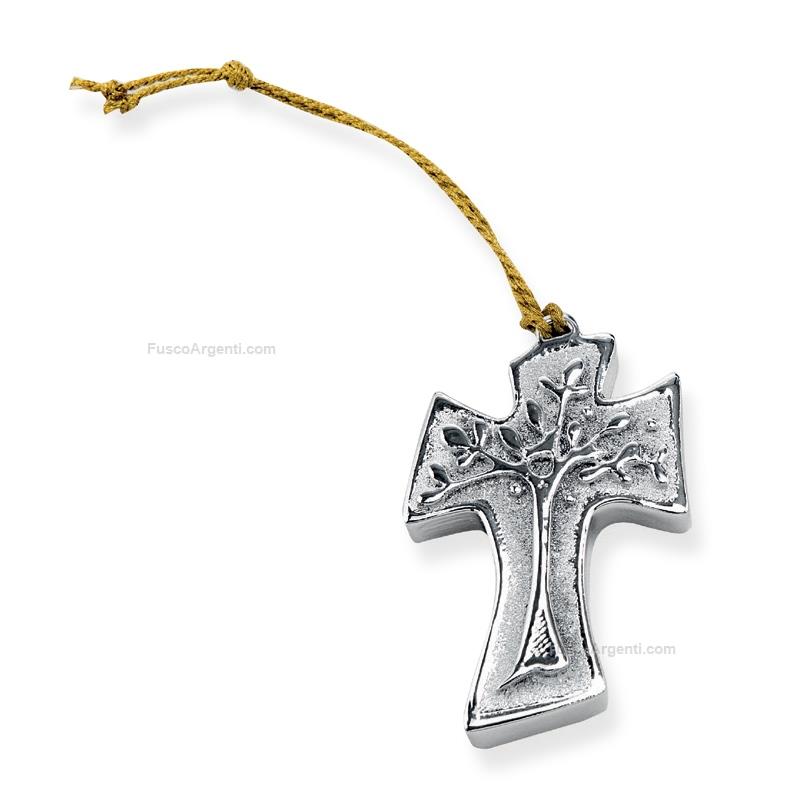 moda argenti cross with olive tree