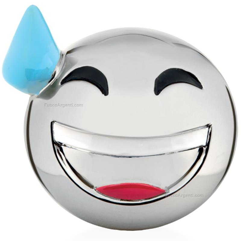 moda argenti emoji grinning face with sweat