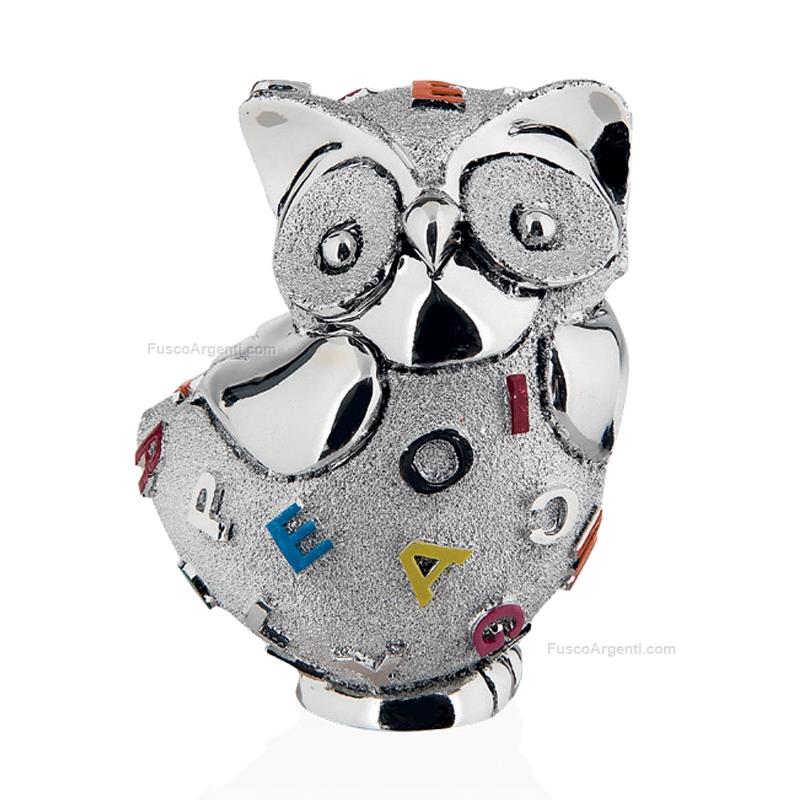 moda argenti owl alphabet