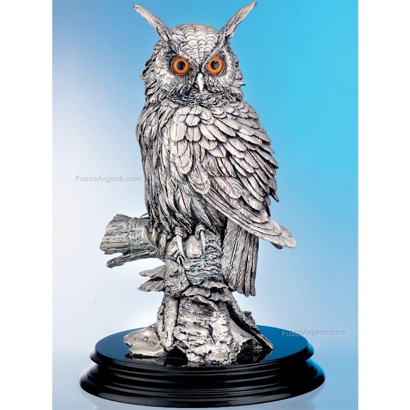 moda argenti owl on trunk