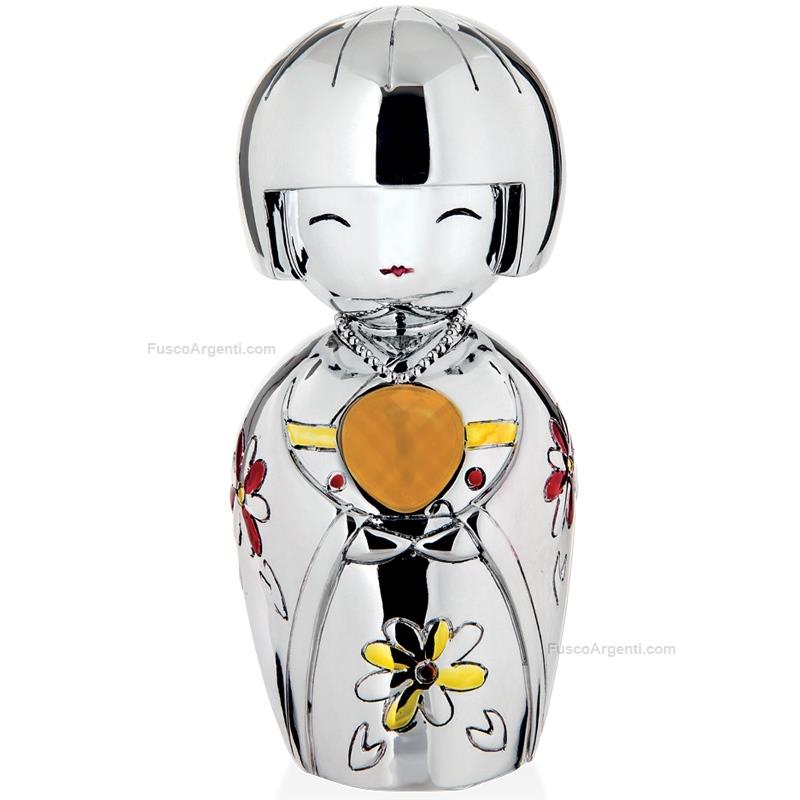 moda argenti silver coated kokeshi