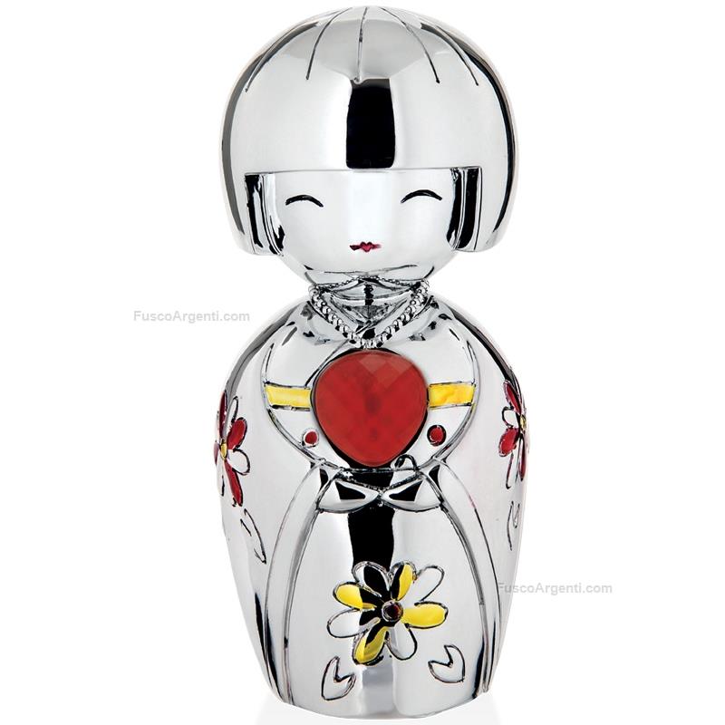 moda argenti silver coated kokeshi