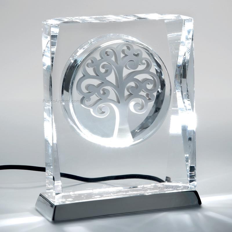 moda argenti crystal table lamp