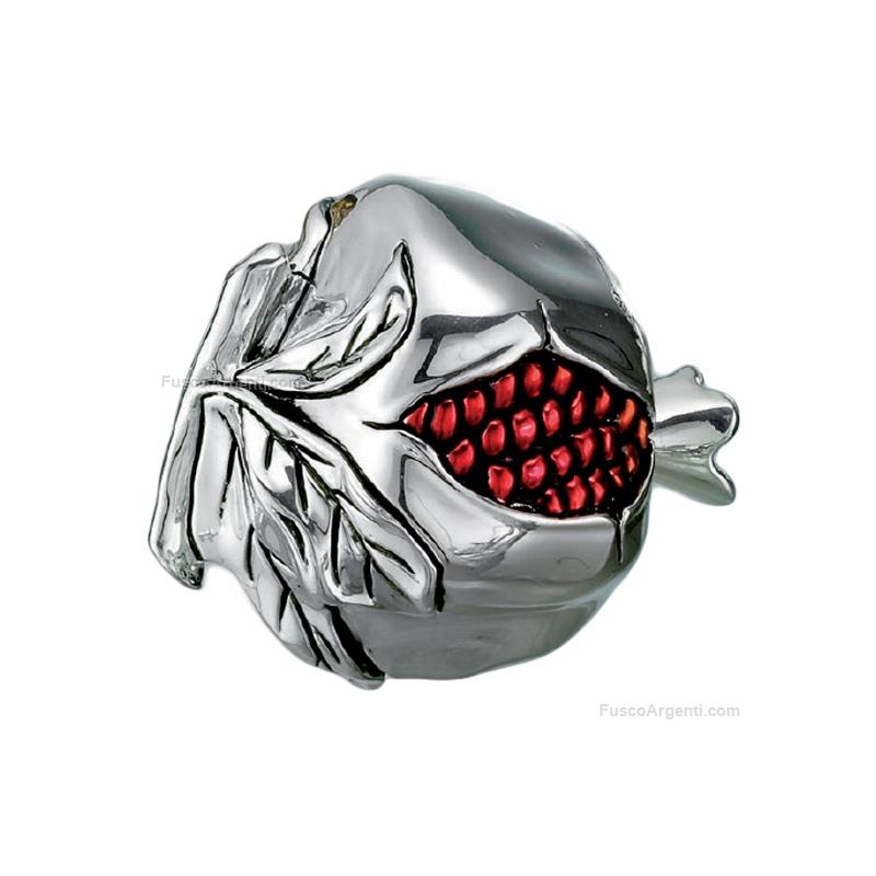 moda argenti enameled pomegranate