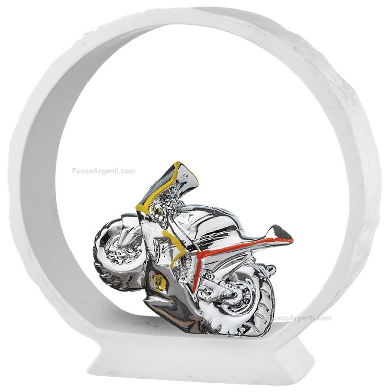 moda argenti motorcycle on white base
