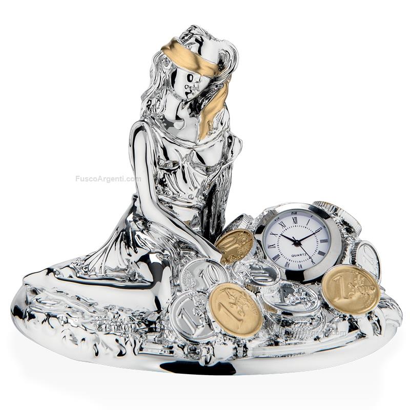 moda argenti clock lucky lady