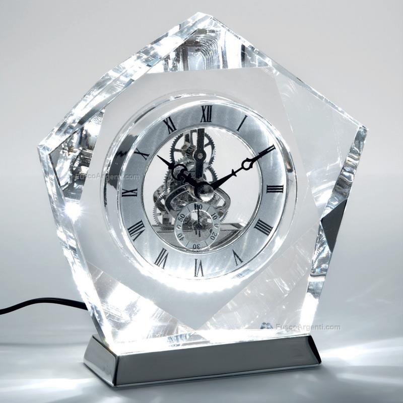 moda argenti pentagonal clock