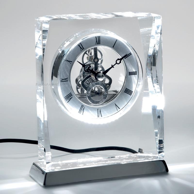 moda argenti rectangular clock