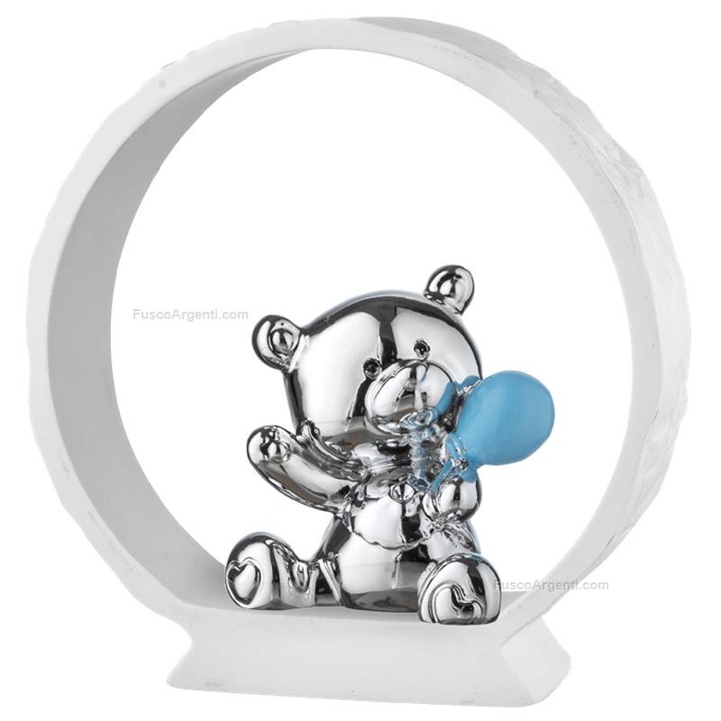 moda argenti teddy bear white base