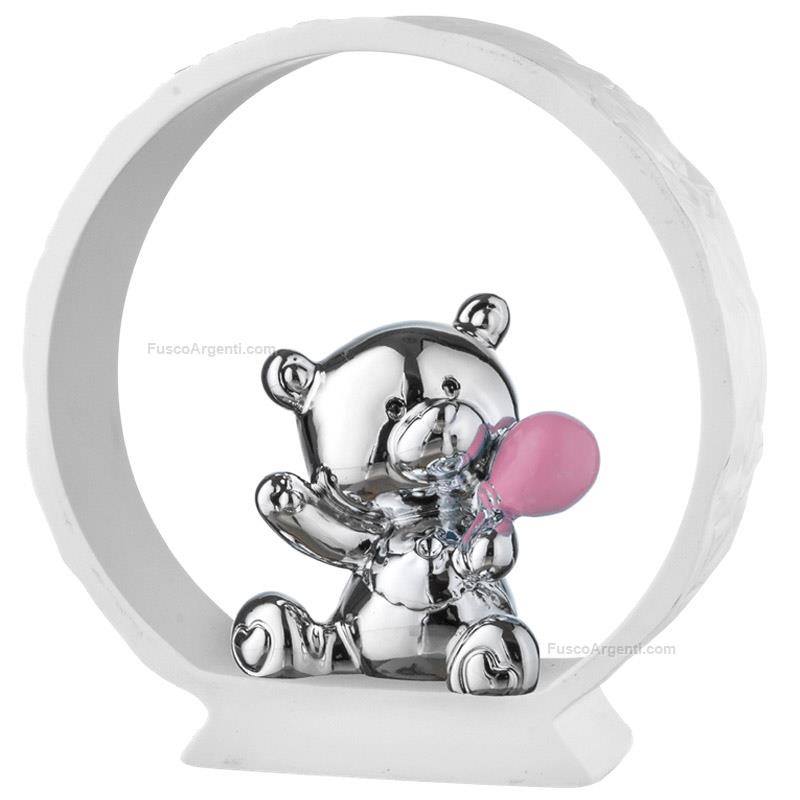 moda argenti teddy bear white base