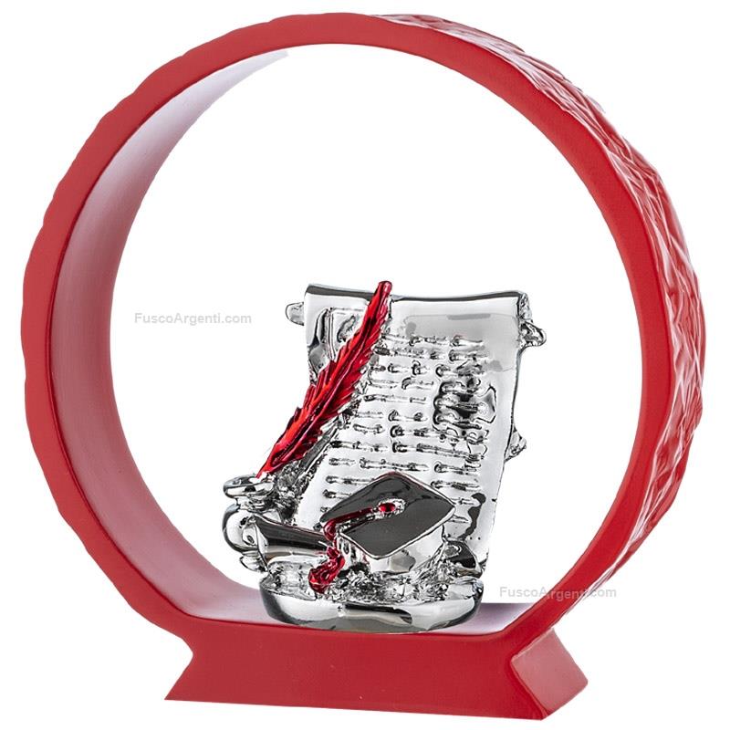moda argenti graduation parchment on red base