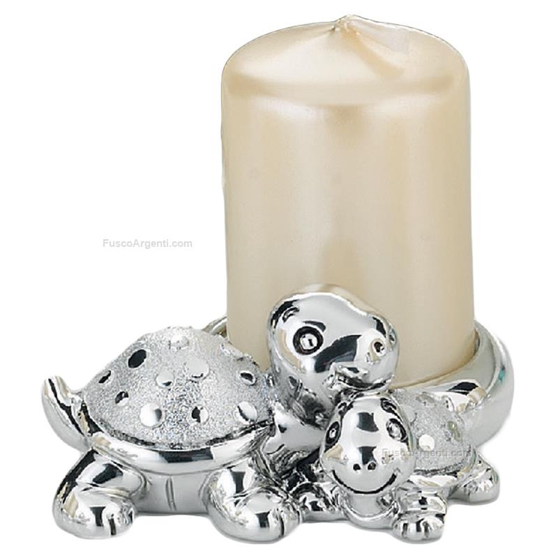 moda argenti candleholder turtle with cub