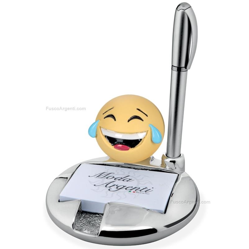 moda argenti porta post it smile con lacrime