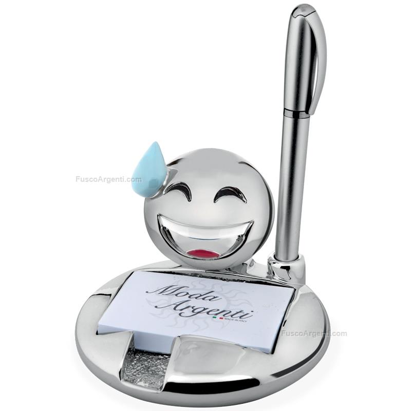 moda argenti post it holder face with sweat