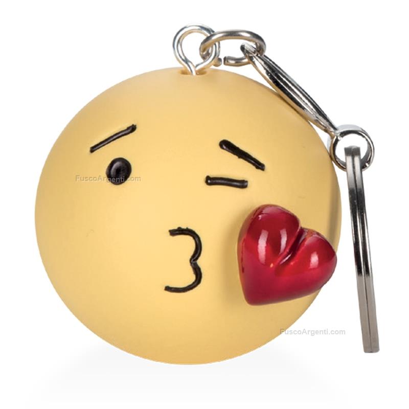 moda argenti keychain blowing kiss